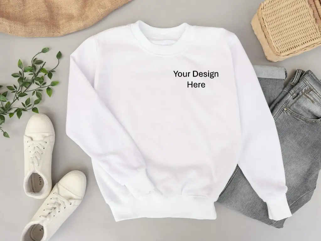 Full Sleeve T Shirt Custom Logo